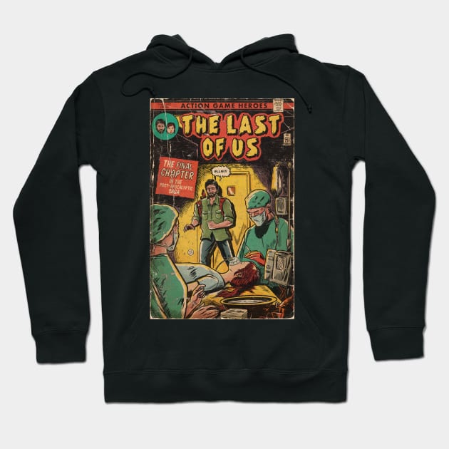 The Last of Us - Ending comic cover fan art Hoodie by MarkScicluna